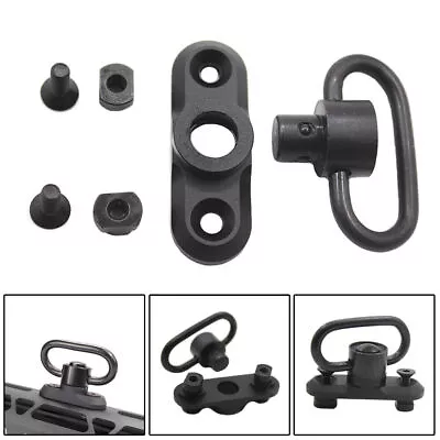 AU SALE QD Quick Release Sling Swivel Adapter M-lok Mount Standard For Mlok Rail • $17.09