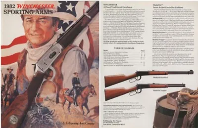 Winchester 1982 Gun Catalog - John Wayne • $14.95