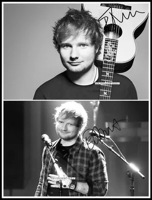 Ed Sheeran Autographed Cotton Canvas Image. Limited Edition (ES-308) • £9.59