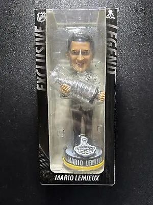 Mario Lemieux 2017 Pittsburgh Penguins Stanley Cup Exclusive Legend Bobblehead • $25.99