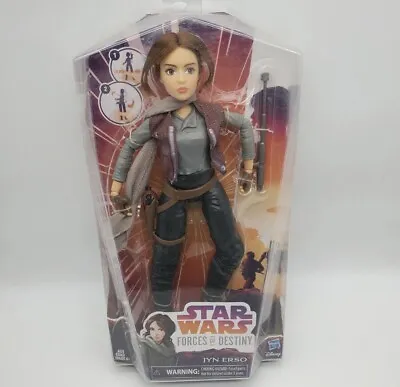 Star Wars Forces Of Destiny Jyn Erso 11  Action Figure Doll Rebels New  • $11.99