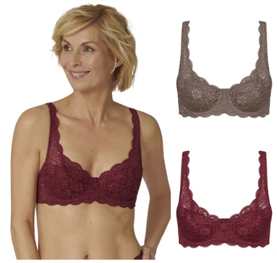 £18.95 • Buy Triumph Amourette 300 WHP Bra 10166798 Underwired Padded Lace Bras