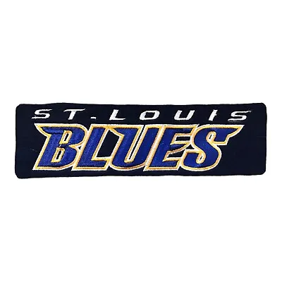 $9.95 • Buy 1998-2015 St. Louis Blues Nhl Hockey 8  Stylized Text Logo Team Patch