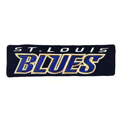 $9.95 • Buy 1998-2015 St. Louis Blues Nhl Hockey 8  Stylized Text Logo Team Patch