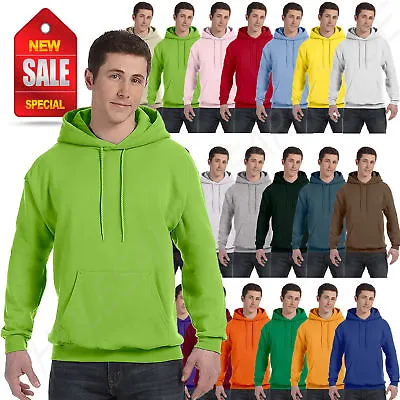 NEW Hanes ComfortBlend EcoSmart 50/50 Pullover Hoodie S-XL Sweatshirt R-P170 • $15.69