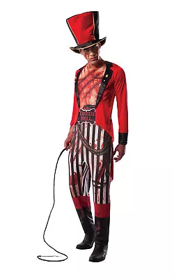 Official Rubies Adult Mens Mauled Ringmaster Costume - Circus Halloween Medium • £20.49