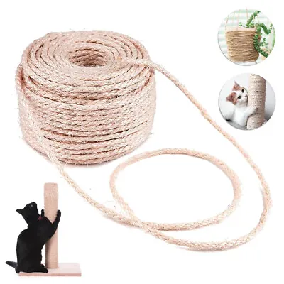£9.49 • Buy Cat Scratching Post Replacement Spare Sisal Rope Cat Tree Post 6mm 8mm 10mm 12mm