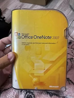 Microsoft Office OneNote 2007 Retail Full Version • $20