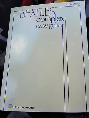 Vtg 1970s Beatles Complete Easy Guitar Sheet Music Book • $44.99