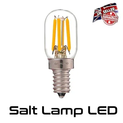 Salt Lamp Bulb LED Pygmy Small Screw E14 Warm White Dimmable 2W *UK Supplier* • £3.95
