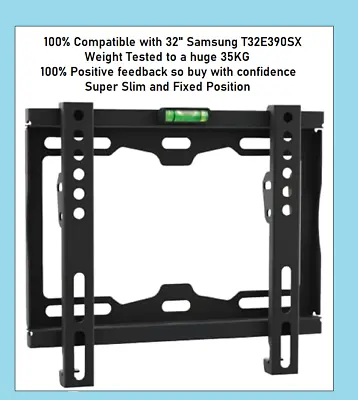 £14.21 • Buy T32E390SX SAMSUNG 32  ULTRA SLIM TV BRACKET WALL MOUNT LCD Screen Fixing NEW 