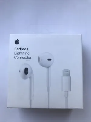 £14.99 • Buy Geniune Apple EarPods In-Ear Headphone  Lightning Connector Mic MMTN2ZMA   A1748