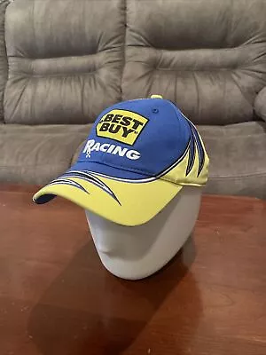 Nascar Hat Adult Blue Yellow Matt Kenseth Best Buy Roush Racing Chase Authentics • $12.99