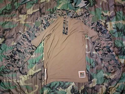 USMC Marine Corps Woodland MARPAT FROG Combat Shirt MR Medium Regular • $180