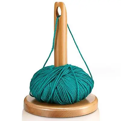 Yarn Ball Holder Revolving Stand Vertical Yarn Winder Wool Thread Holder For • £13.09