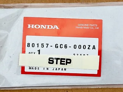 NOS GENUINE Honda  STEP  Decal For NCZ50 MOTOCOMPO (80157-GC6-000ZA) • $18.94