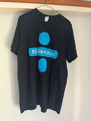Ed Sheeran Divide Tour T Shirt Size Large • $11
