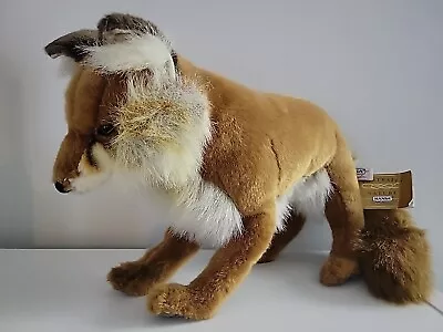 Hansa 17” Red Fox Plush Stuffed Animal Realistic  • $45
