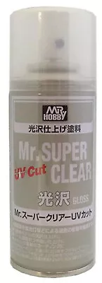 Gunze Mr Hobby Super Clear GLOSS W/ UV Block Spray 5.75 Oz. (170ml) B522 • $11.25