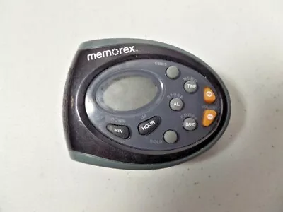 Memorex MR4402BK Sport Radio With Belt Clip Digital AM/FM Radio Clock Function  • $9.99