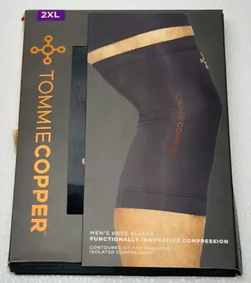 Tommie Copper Knee Sleeve Compression Brace Core Support Pain Relief 2XL • $28.99