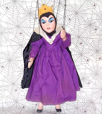 Vintage Snow White Evil Queen Stepmother Tony Sarg Madame Alexander Marionette • $76