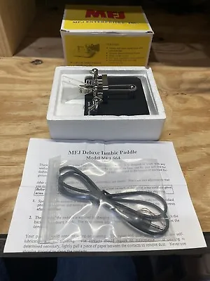 MFJ-564B Iambic Paddles For Morse Code Black • $70