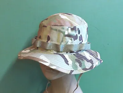 USGI Multicam Camouflage Hot Weather Ripstop Jungle Boonie Sun Hat Cap All Sizes • $24.99
