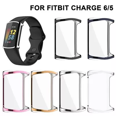 Bumper Screen Protector Full Cover Protective Shell For Fitbit Charge 6/5 • $5.31