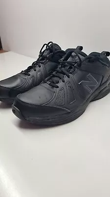 Mens NewBalance 624 Black MX624AB5 Size 10US/9.5UK/44EU/28CM 2E Wide Free Post • $69