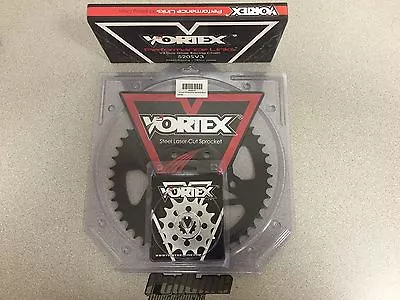 Vortex  520 Chain Sprocket Kit  Front And Rear For 2006-2021 Yamaha R6 • $161.99