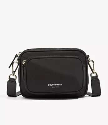 Country Road Mini Soft Crossbody Bag Black • $70