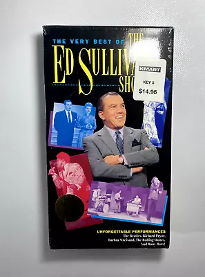 NEW Very Best Of The Ed Sullivan Show VHS - The Greatest Entertainers SEALED • $10.70