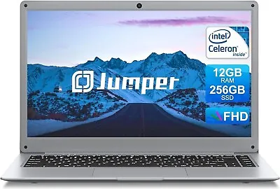 Jumper 14 Inch 12GB RAM FAST Windows 11 LAPTOP 256GB SSD 1920x1080 FHD • £153.88