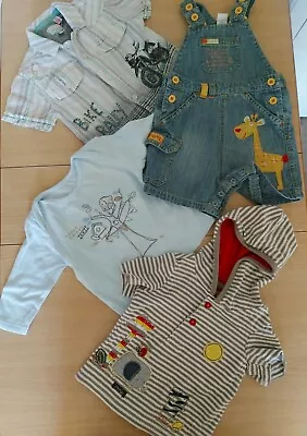 £5 • Buy Baby Boy 3-6 Months Bungle  Three Tops One Pair Of Shorts Next Monsoon M&S TU