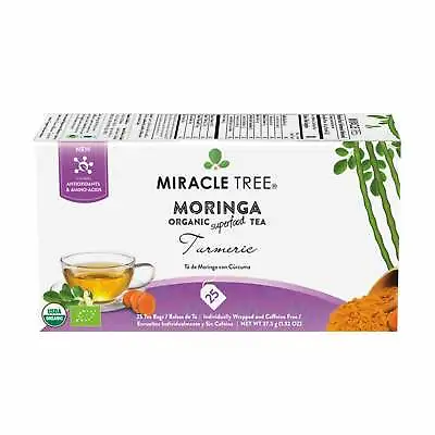$6.99 • Buy Organic Moringa Tea, Turmeric