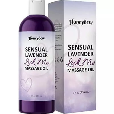 Lavender Sensual Massage Oil For Couples - Aromatherapy Lavender Body Oil • $13.99