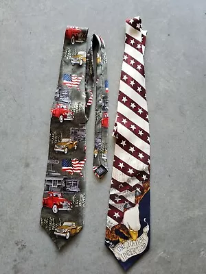 Set Of America Ties • $12.99