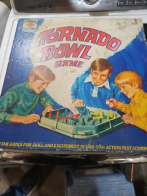 Ideal 1971 Vintage Tornado Bowl Game Bowling Complete Set Working • $20