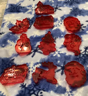 $15 • Buy Lot Of 10 Vintage Christmas Cookie Cutters