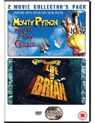 Monty Python And The Holy Grail/Life Of Brian DVD (2011) Graham Chapman • £3.25