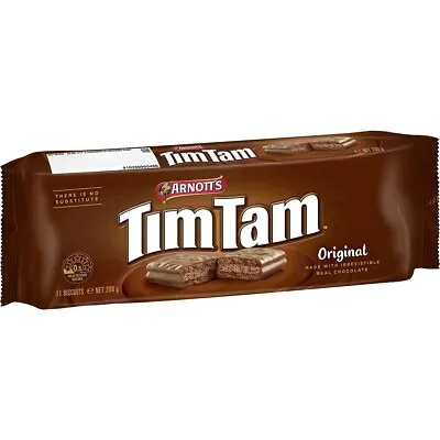 Arnott's Tim Tam Original Chocolate Biscuits 200g • $15.99