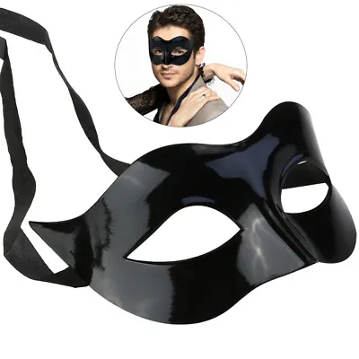  Lovers Masquerade Men Carnival Party Costume Prom Half Face Eye • £6.11