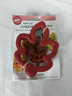 Wilton Maple Leaf Comfort Grip Cookie Cutter Stock No 2310-632 | 2000  NEW NWT • $29.99