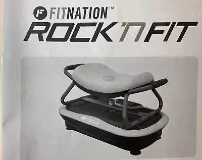 FITNATION Rock N' Fit By Echelon Vibrating Exercise Machine Black New In Box • $175