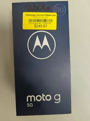 Motorola Moto G 5G XT2213-3 256GB Unlocked Clean IMEI Gray Store-a1 • $169.99