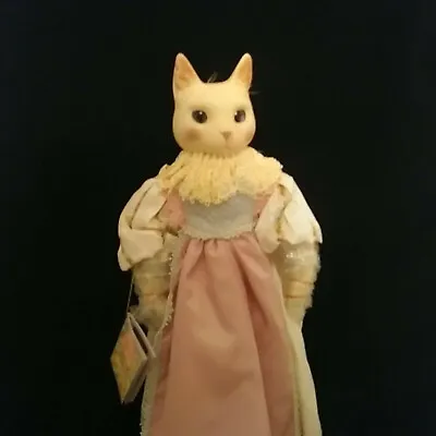 Love And Roses Dolls By Wendy Brent Limited Edition Cat With Musical Box NEW • $229