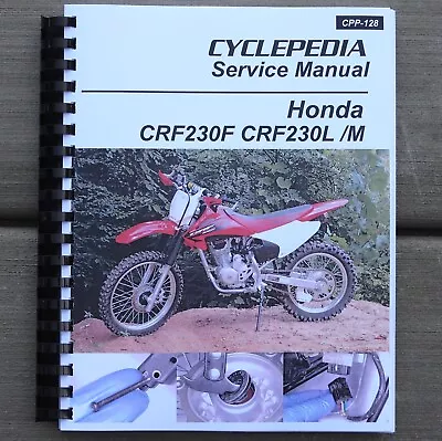 2003-2019 Honda CRF230F CRF230L CRF230 CRF 230 SERVICE & REPAIR MANUAL • $32.95