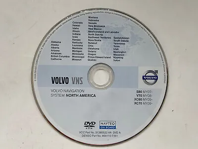  2007 Volvo  S80 Navigation Dvd Vns West Usa  And Canada 31285522 Factory Volvo  • $74.95