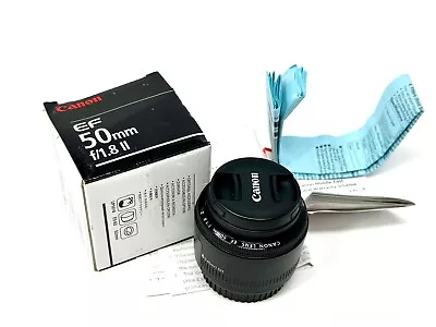 Canon EF 50mm F1.8 Prime Lens For Portraits - Great Condition Rarely Used • £46.01